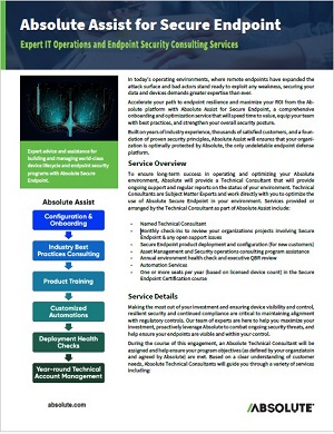 Absolute Assist for Secure Endpoint