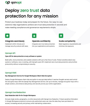 Qanapi Zero Trust Data Protection