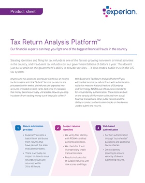 Tax Return Analysis Platform