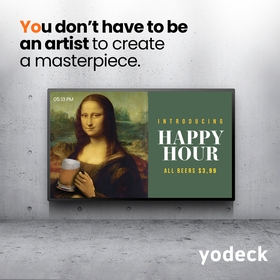 You don't have to be an artist to create a masterpiece.