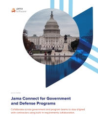 Jama Connect® for Government and Defense Programs
