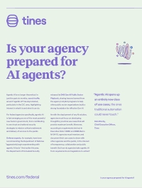 Is Your Agency Prepared for AI Agents?