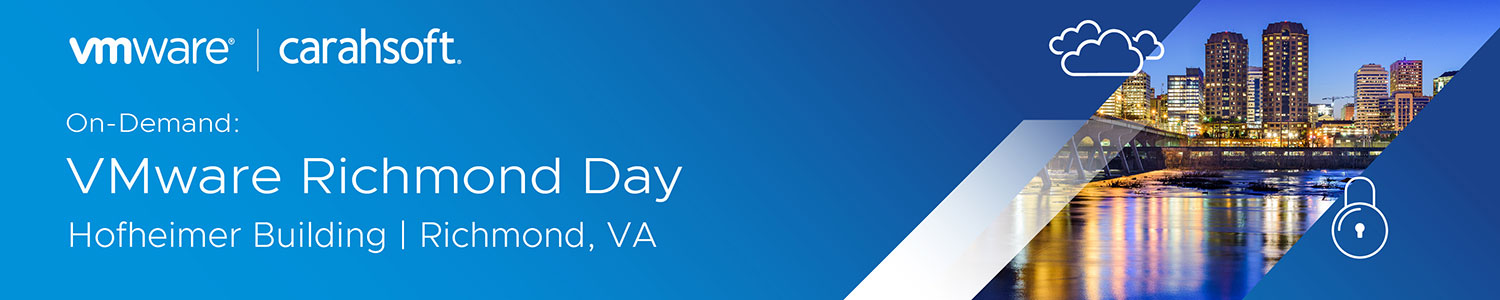 VMware Richmond Day Industry Solution Event SLED