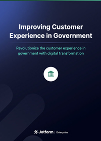 Improving Customer Experience in Government