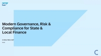 Finance Forward: Governance, Risk & Compliance