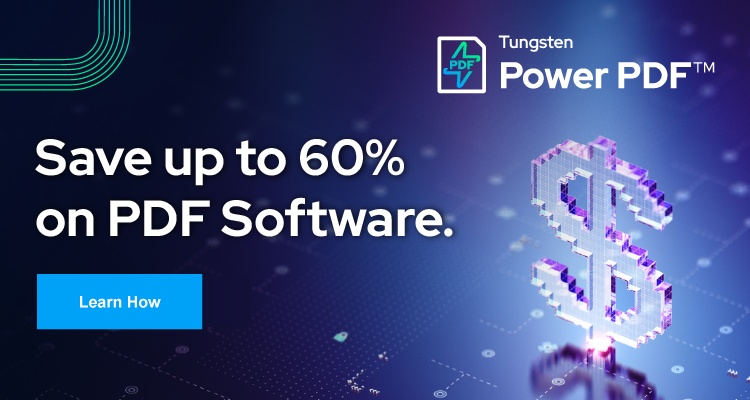 Save up to 60% off on PDF software