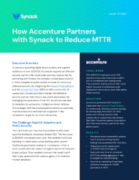 How Accenture Partners with Synack to Reduce MTTR