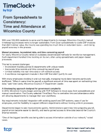 From Spreadsheets to Consistency: Time and Attendance at Wicomico County