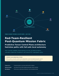 Red-Team-Resilient Post-Quantum Mission Fabric