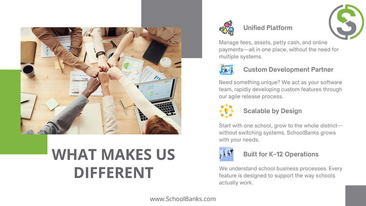 What Makes Difference SchoolBanks