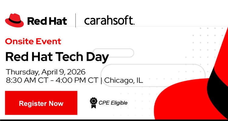Red Hat Tech Day Event Banner