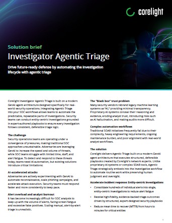 Agentic Triage - Solution Brief