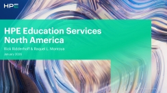 HPE Partner Portal Training - April 2026 HPE Education Services North America