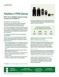 YubiKey 5 FIPS Series