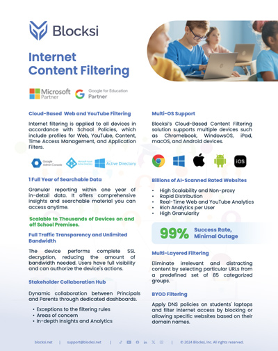 Internet Content Filtering