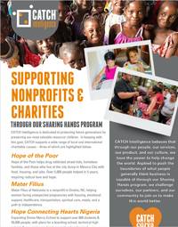 Supporting Non-profits & Charities Through Our Sharing Hands Program