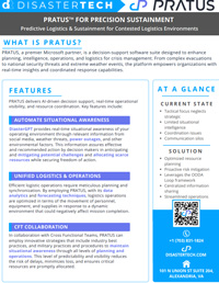 PRATUS for Precision Sustainment