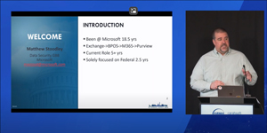 Microsoft O365/Purview: How it can Meet Federal Goals