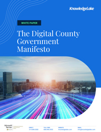 The Digital County Government Manifesto