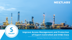 Improve Access Management and Protection of Export-Controlled and EH&S Data