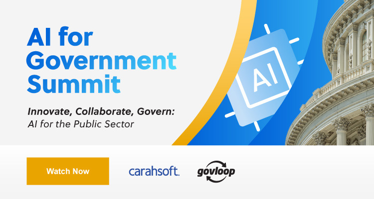 AI for Government Summit Event Banner