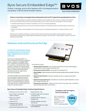 The Byos Secure Embedded Edge