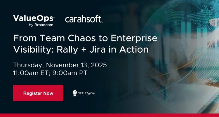 From Team Chaos to Enterprise Visibility: Rally + Jira in Action Event Banner