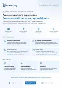 Projectory Gov Datasheet