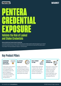 Pentera Credential Exposure