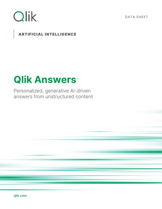 Qlik Answers: Personalized, generative AI-driven answers from unstructured content