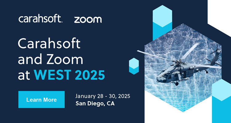 Carahsoft and Zoom at WEST 2025 Event Banner