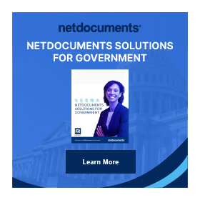 netdocuments solutions for government