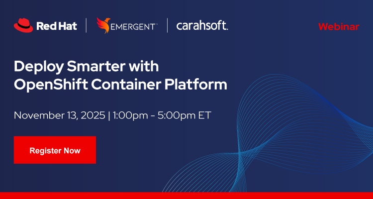 Deploy Smarter with OpenShift Container Platform Event Banner