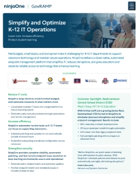 Simplify and Optimize K-12 IT Operations