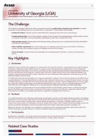 University of Georgia (UGA) Transforming Tuition Transparency: UGA’s Interactive Cost Calculator