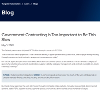 Government Contracting Is Too Important to Be This Slow