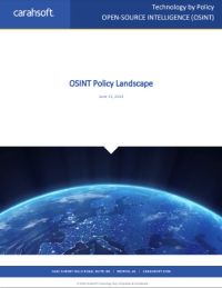 OSINT Policy Landscape