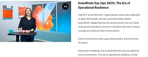 SolarWinds Day (Apr 2025): The Era of Operational Resilience