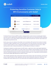 Nullafi BPO Solution Brief