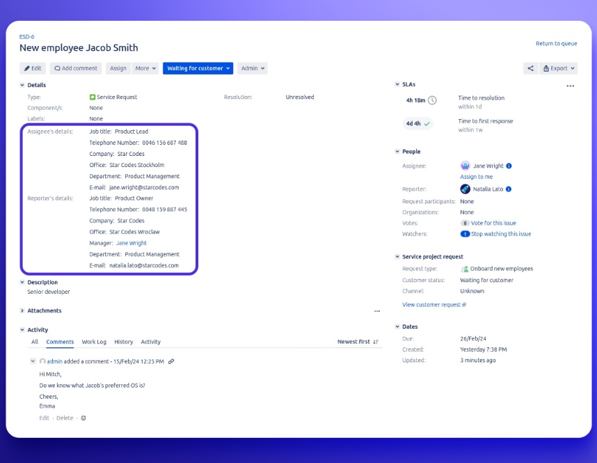 Active Directory Attributes Sync