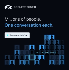 Millions of people One conversation each.