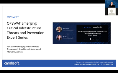 OPSWAT Emerging Critical Infrastructure Threats and Prevention Expert Series Part 1
