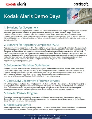 Kodak Alaris Demo Days