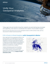Unify Your Geospatial Analytics