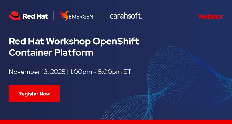Red Hat Workshop OpenShift Container Platform Event Banner