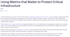 Using Metrics that Matter to Protect Critical Infrastructure