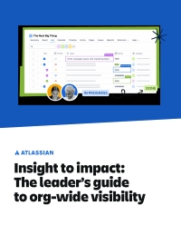 Insight to Impact: The Leader's Guide to Org-Wide Visibility