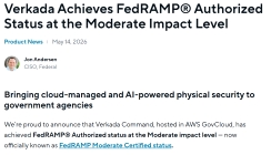 Verkada Achieves FedRAMP® Authorized Status at the Moderate Impact Level