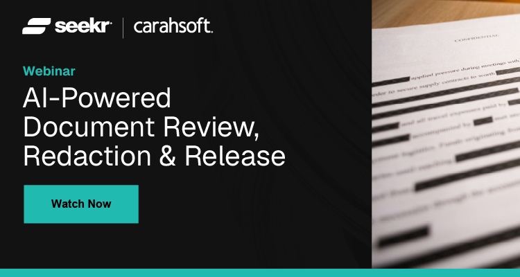 AI-Powered Document Review, Redaction and Release.