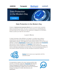 Data Protection in the Modern Day